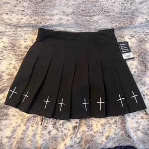 All saints black skirt